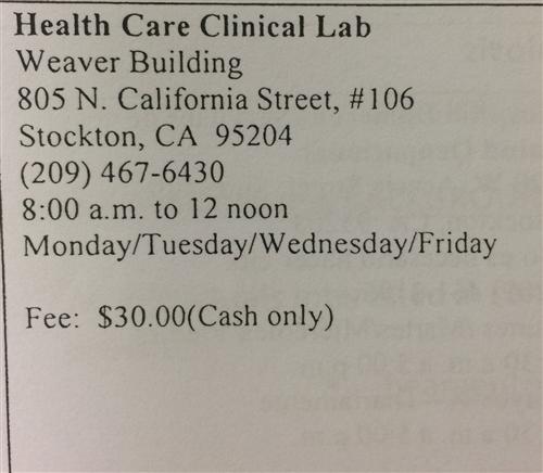 Health Care Clinical Lab 